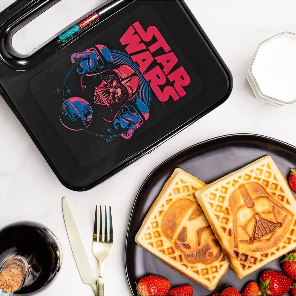 UnCanny Brands Star Wars Darth Vader Storm Trooper Waffle Maker